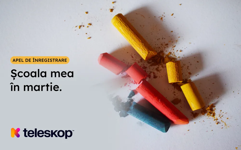 Imaginea programului „Școala mea în martie” - Teleskop.